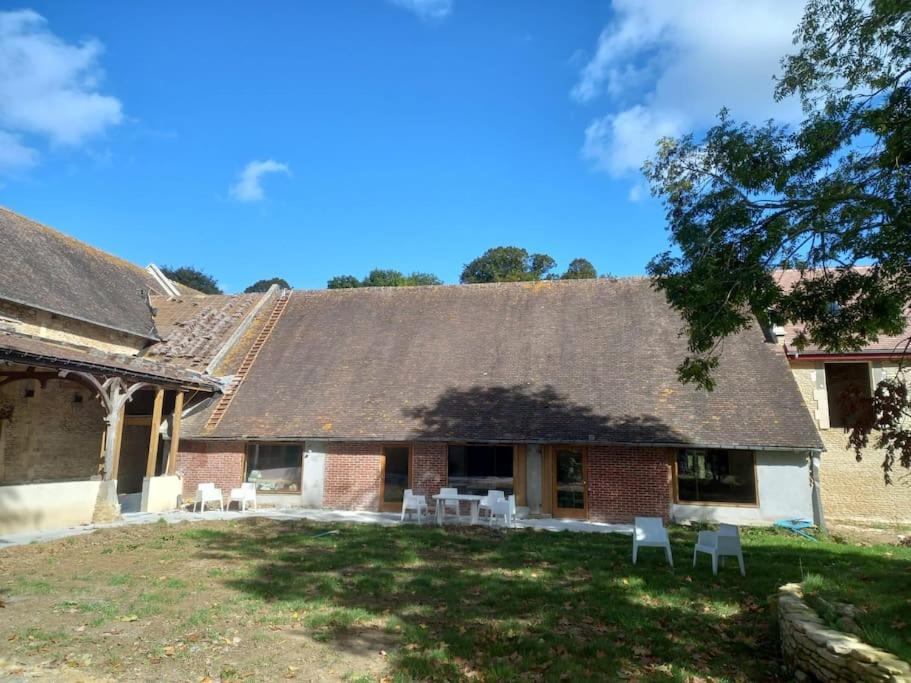 La Bergerie De Beneauville 7 Personnes Bavent Luaran gambar